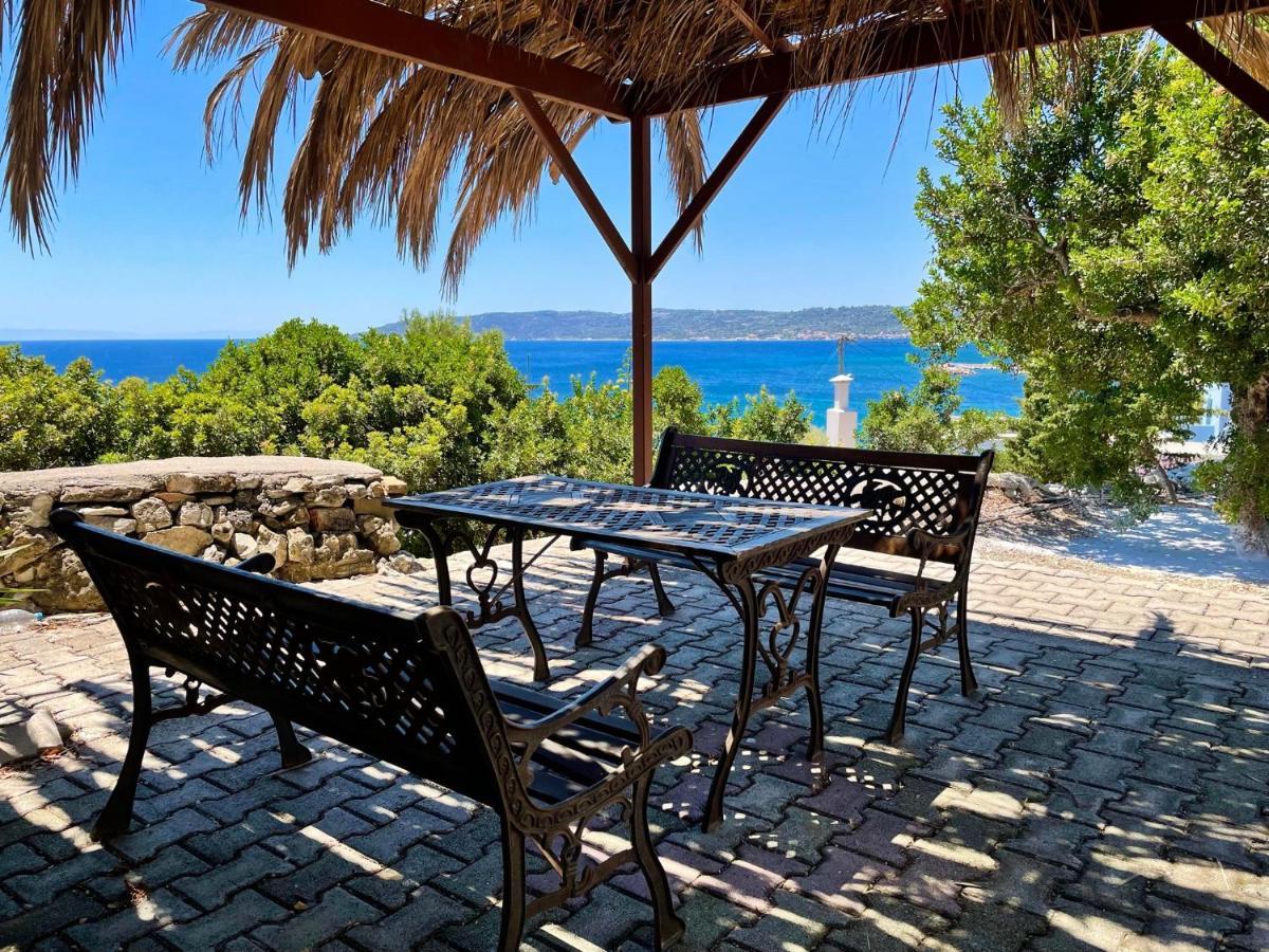 Vasilikos Apartments Paralia Agias Foteinis Exterior foto